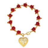 Roses Heart Bracelet